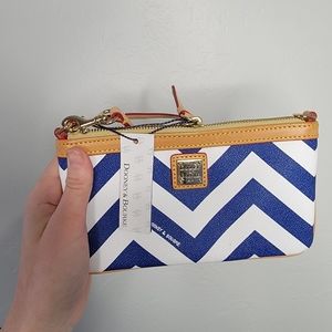 Dooney & Bourke blue chevron